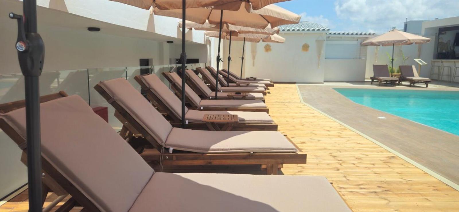 Aegean View Hotel - Adults Only สฟากากิ ภายนอก รูปภาพ